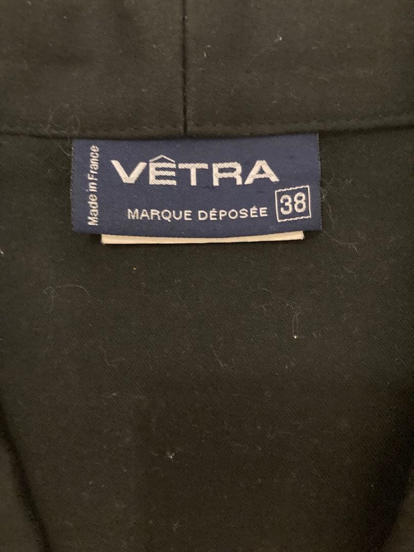 【未使用級】VÊTRA ブラックモールスキン カバーオール 38 べトラ
