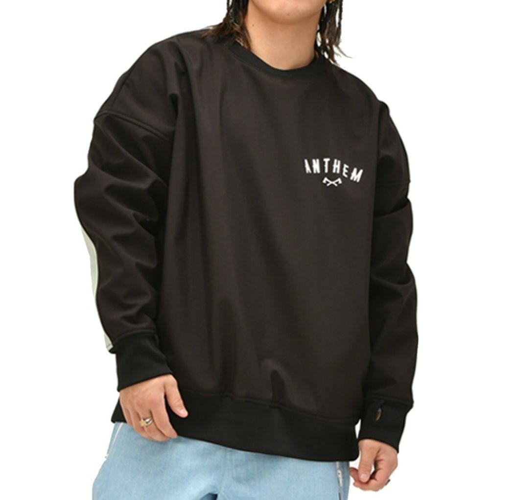 【未使用に近い】定価 ¥15.400 ANTHEM ヒュージクルー スノボウェア