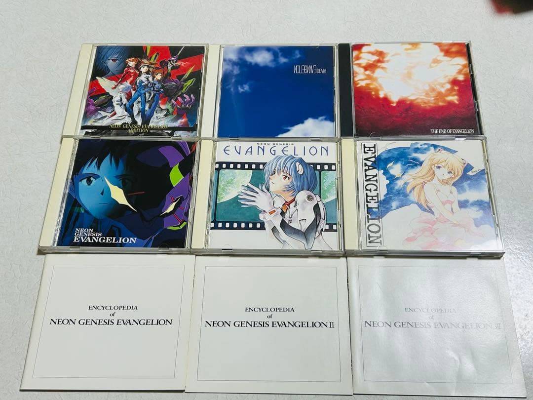 新世紀エヴァンゲリオン　CD6枚セット