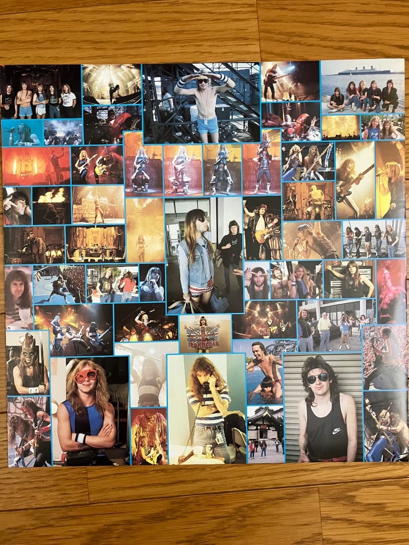 IRON MAIDEN Live After Death レコード