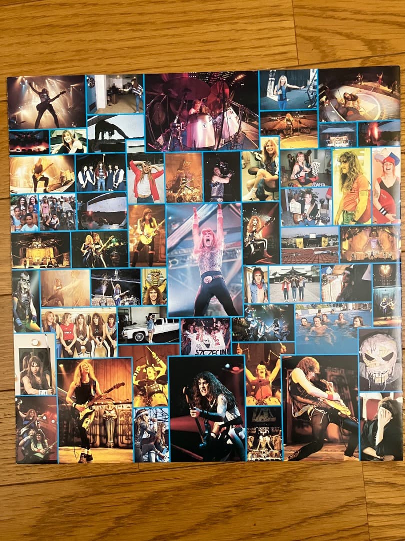 IRON MAIDEN Live After Death レコード