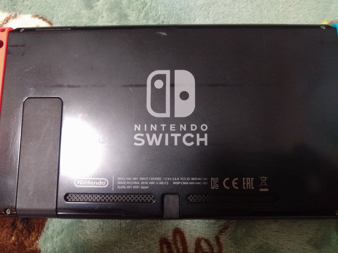 Nintendo Switch本体2018年製 付属品いろいろ