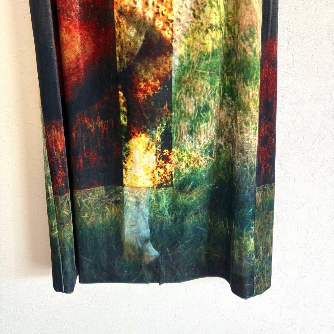 美品Silvia Conde Oliván×Ameri VELOUR SKIRT
