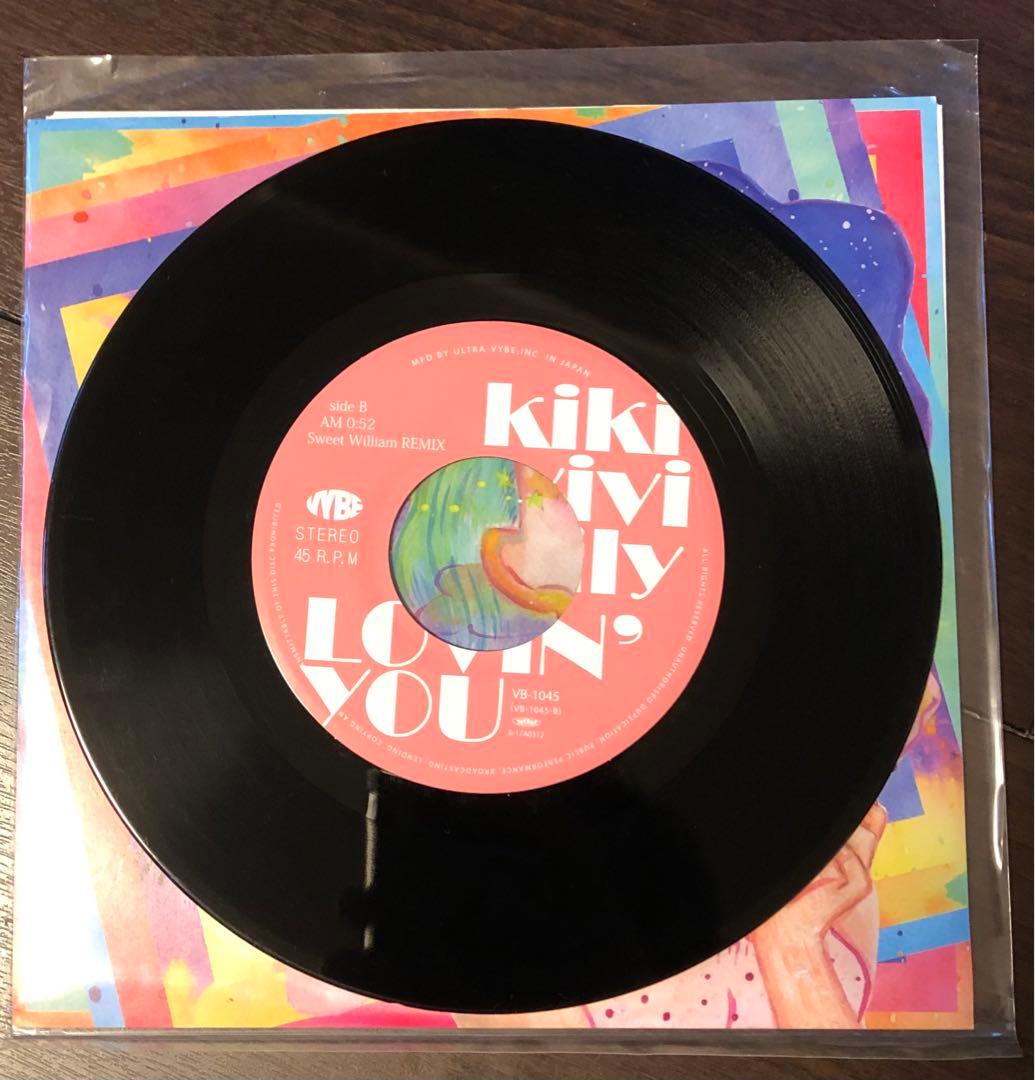 Kiki vivi lily lovin’ you 7inch 直筆サイン入り