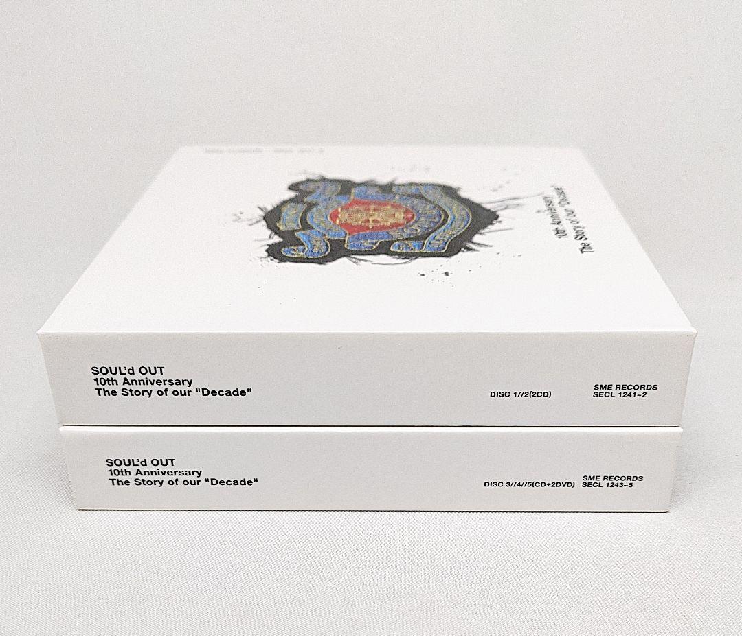 SOUL'd OUT Decade CD DVD 完全生産限定盤BOX