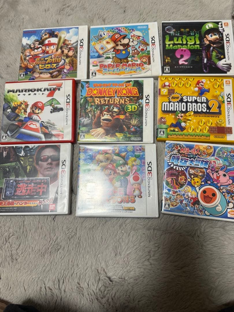 O*※様 ニンテンドー3DS DSゲームソフト　35点まとめ売り