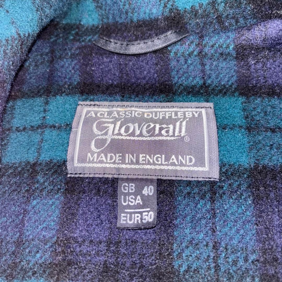 Gloverall グローバルオール 英国製 ダッフルコート ネイビー