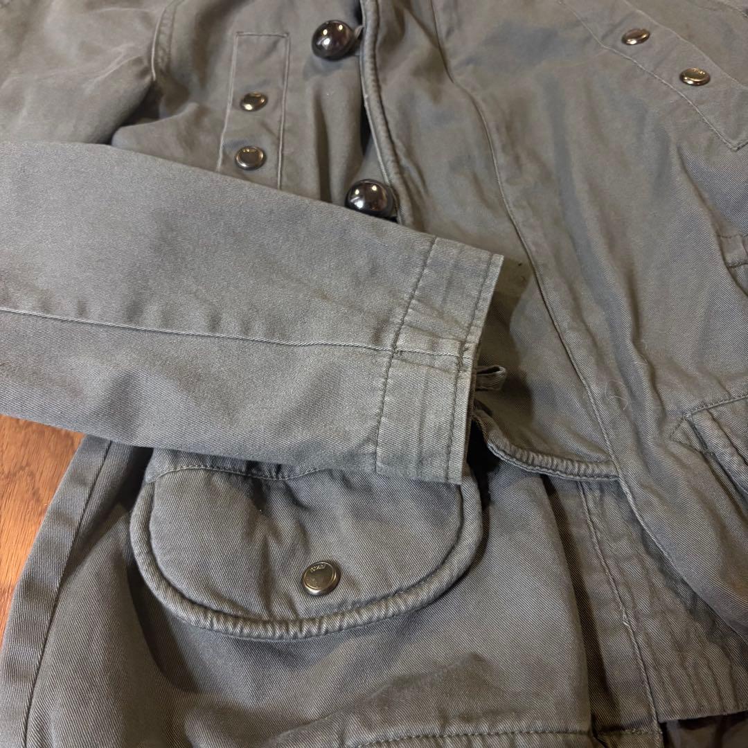 ジャケット・アウター 00s archive military gimmick jacket y2k