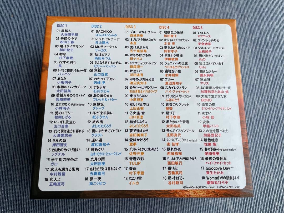（ヒロ）【美品】心に響く唄 BOX CD5枚組