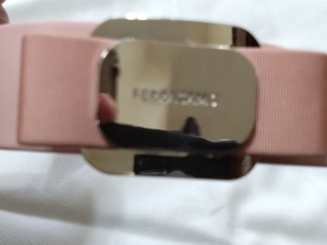 FERRAGAMOピンクヴァラカチューシャ新品未使用イタリア製
