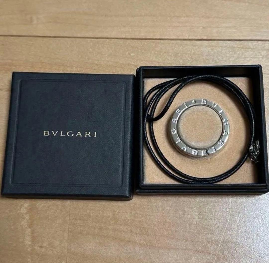 【鑑定済】BVLGARI シルバー ネックレス WB/4