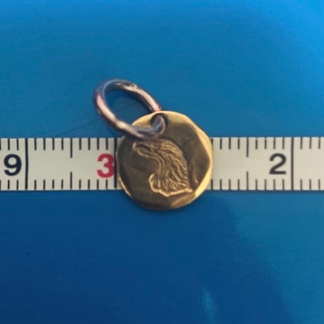 アクセサリー LARRY SMITH 18K GOLD EAGLE HEAD PENDANT