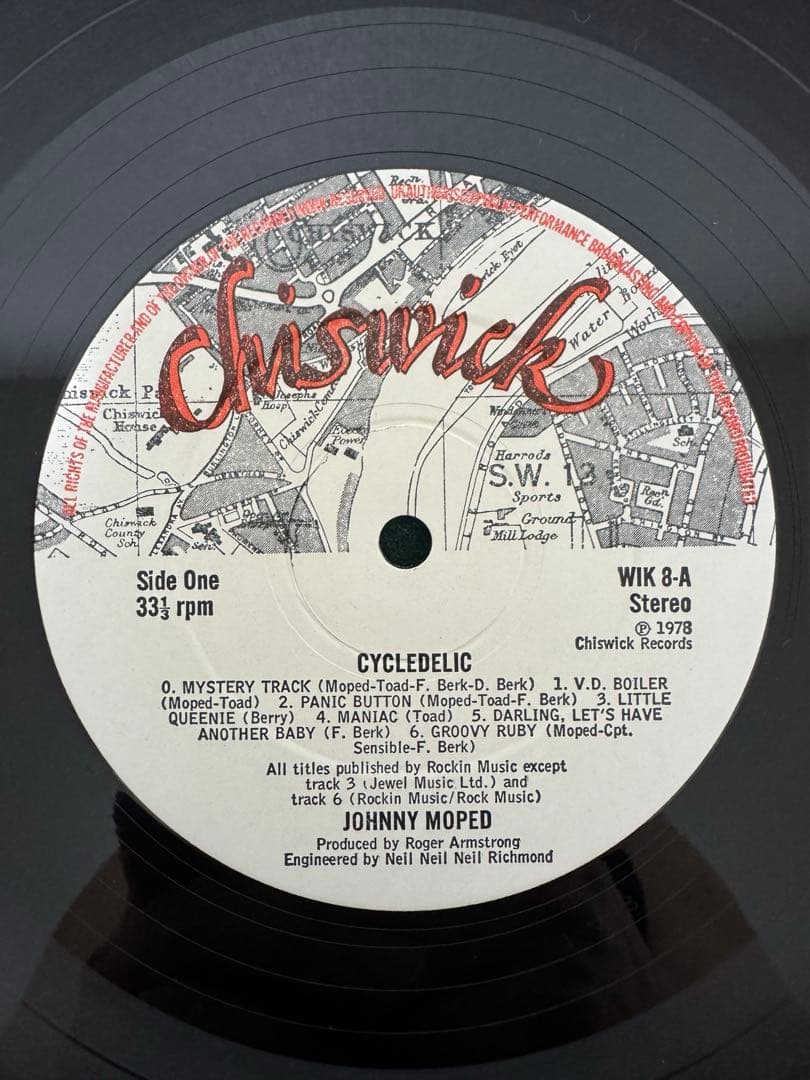 JOHNNY MOPED レコード　② original