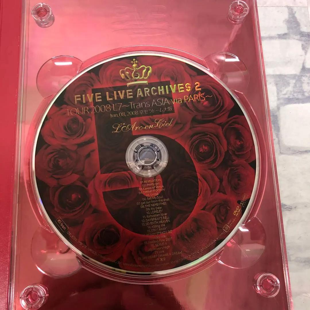 M192 L'Arc～en～Ciel/FIVE LIVE ARCHIVES 2