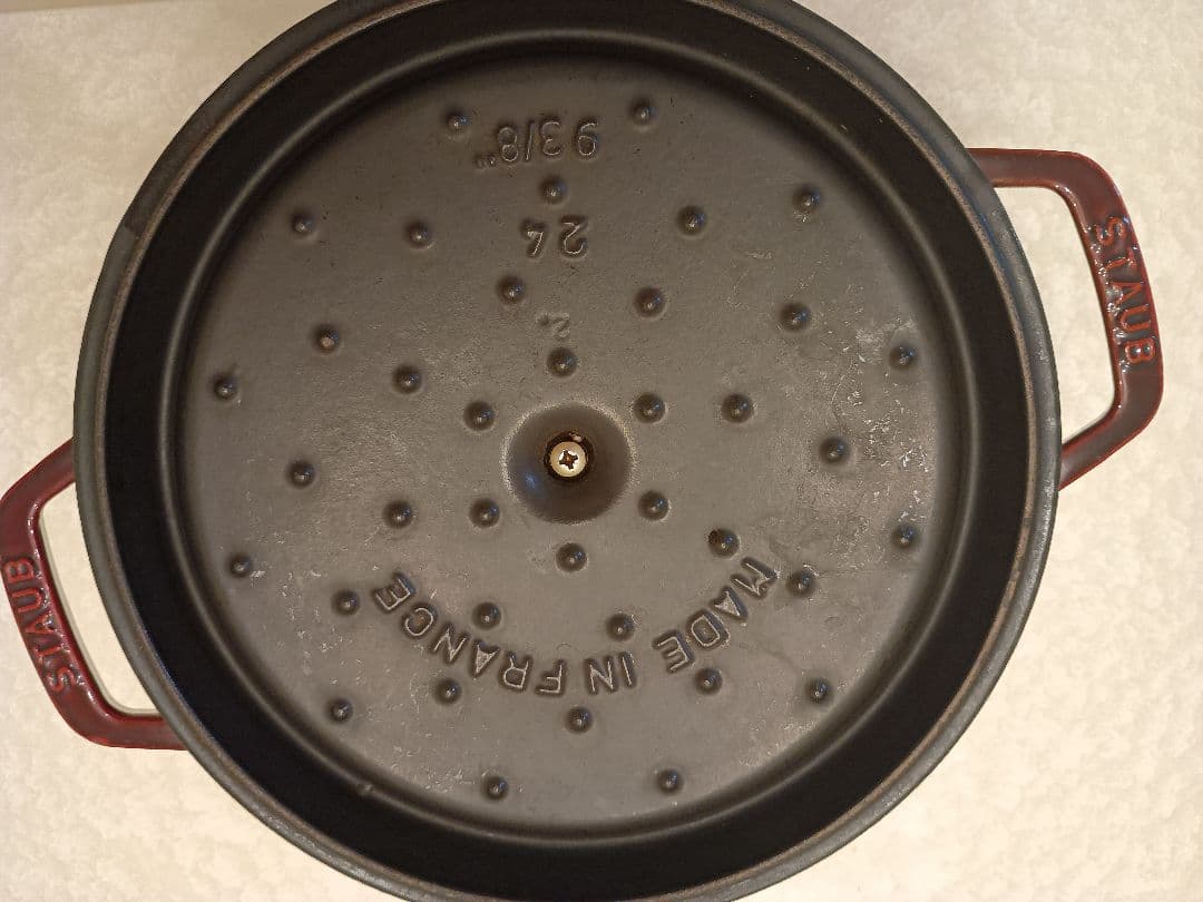 STAUB ピコ　ココット　ラウンド　24cm