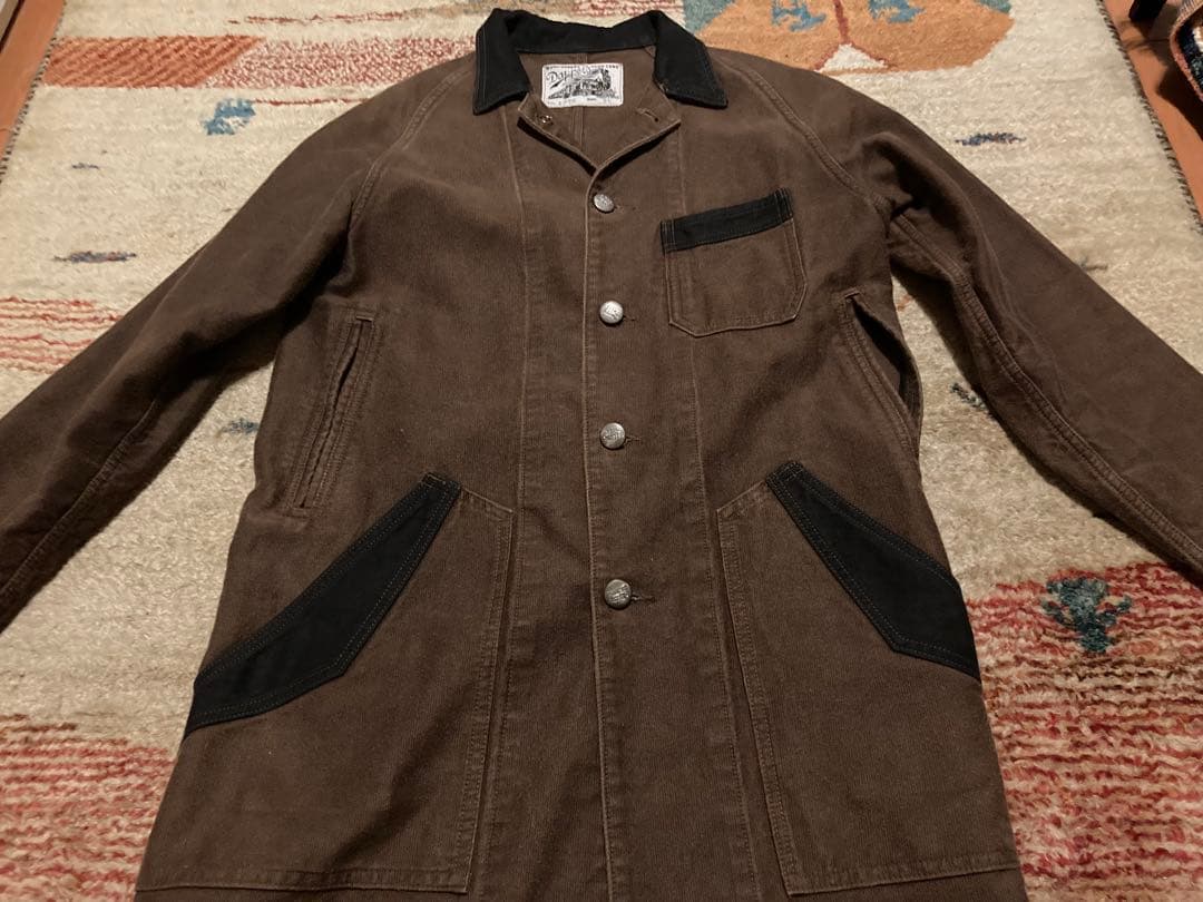 ダッパーズ　カバーオール　Dapper's ピケ　チェンジボタン　アメカジ