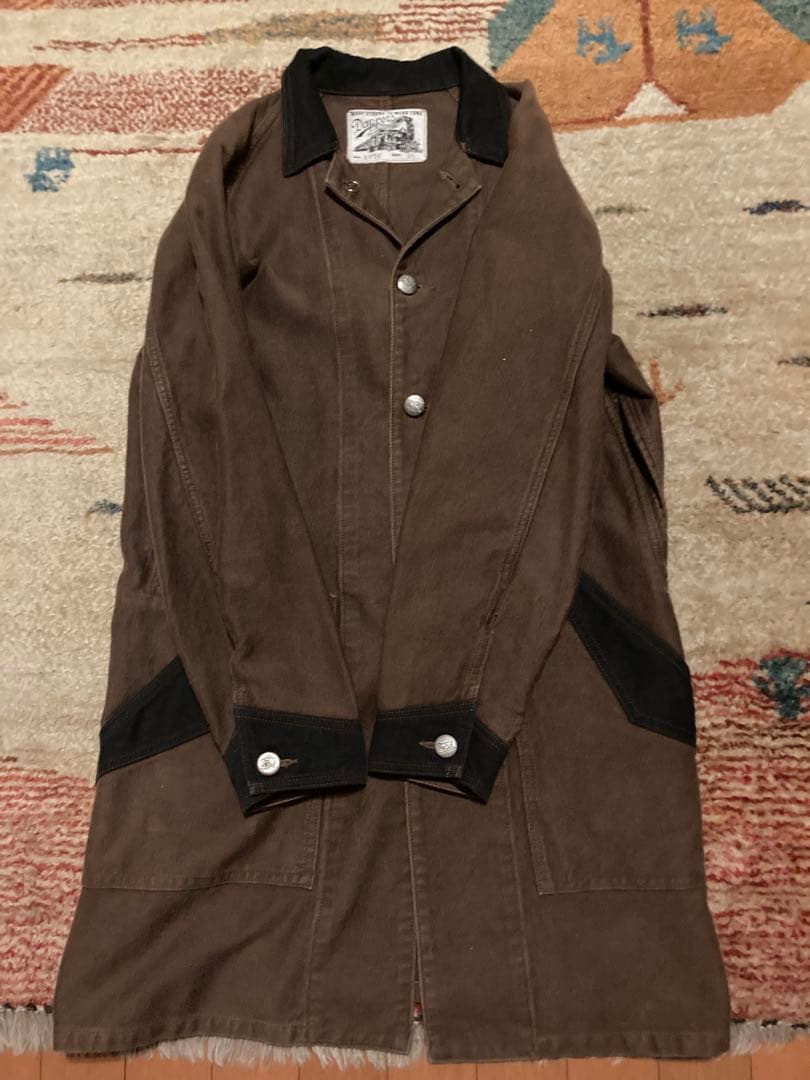ダッパーズ　カバーオール　Dapper's ピケ　チェンジボタン　アメカジ