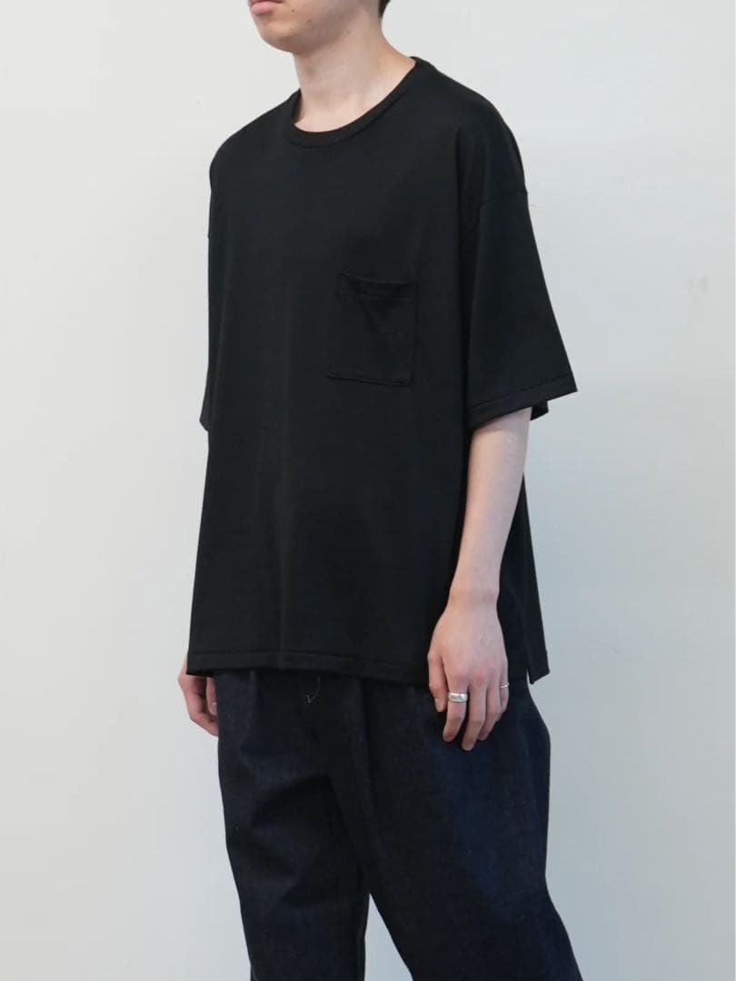 Y*C様 Afiit / \"WOOL TEE BLACK\" 2