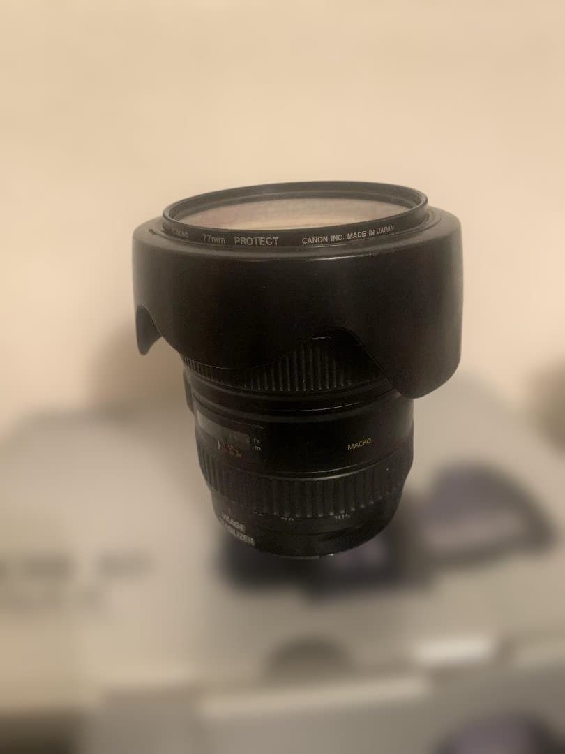 美品中古 IS EF Lens 24-105mm 1:4 LΦ77mmCanon