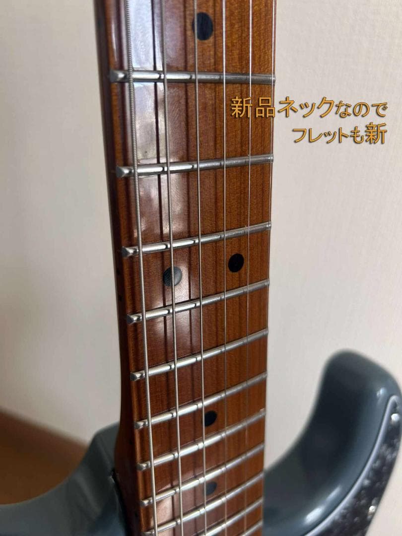 週末特価！ラッカー塗装 SSHコンポーネント 各部新品のストラト