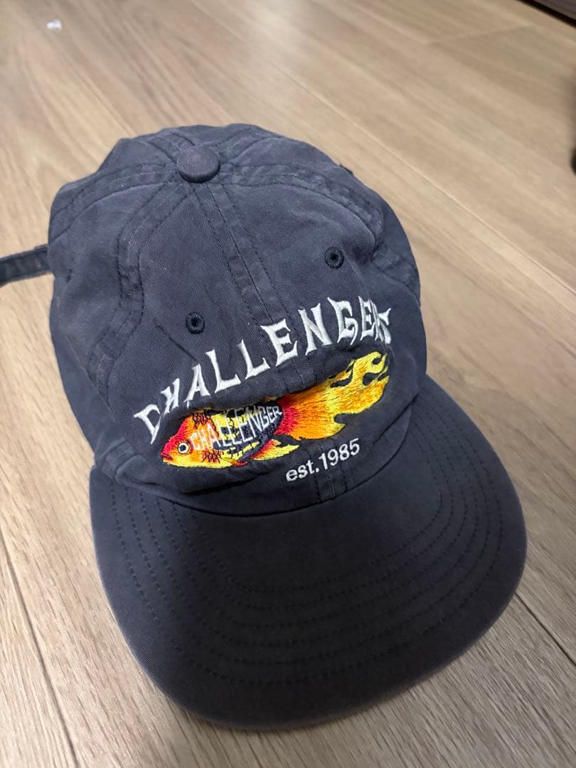 CHALLENGER キャップ est.1985 黒　長瀬智也