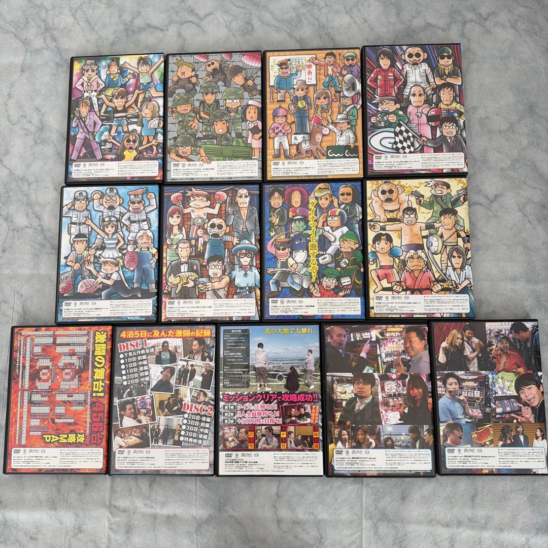 豪華38本[ほぼ2枚組／プラケース入り]91時間バトル/激スロ他パチスロDVD