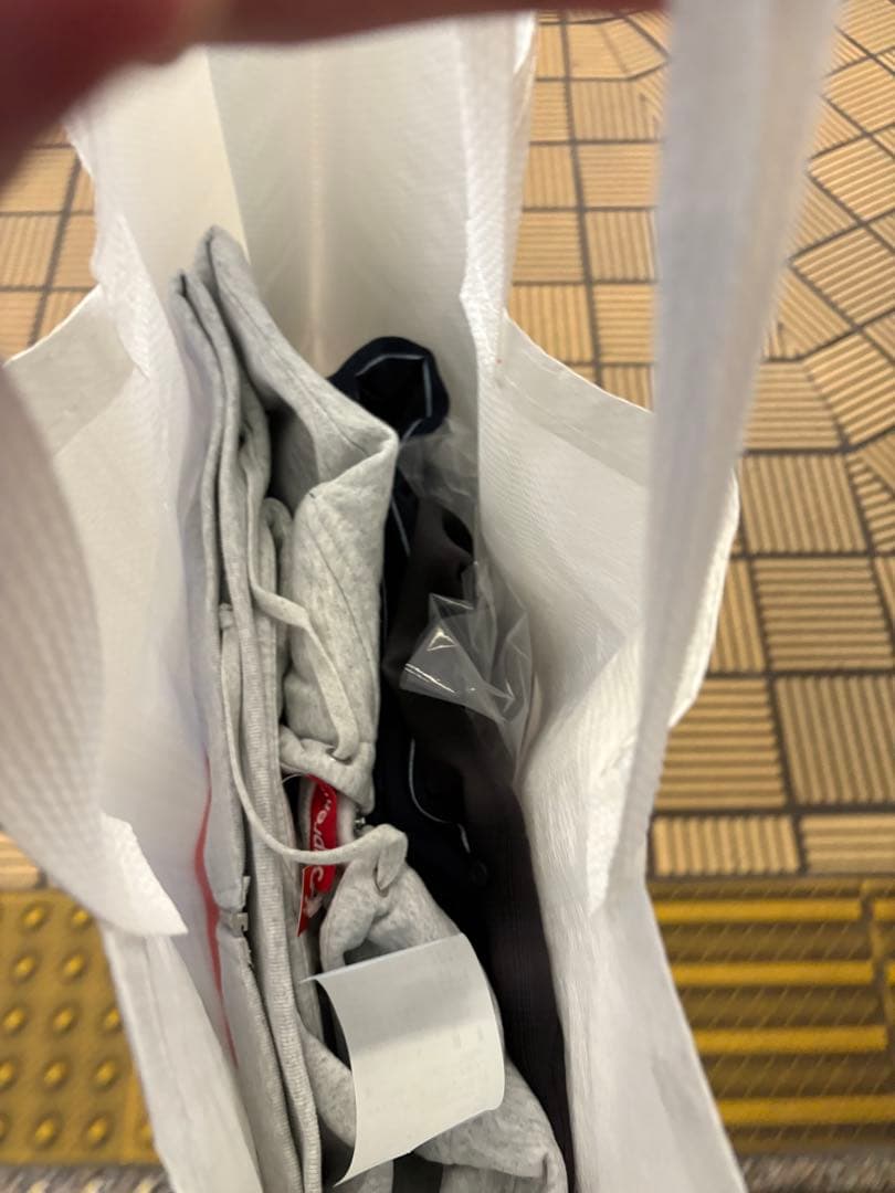 【S】Supreme デビル Sロゴ スウェットパンツ ストライプ