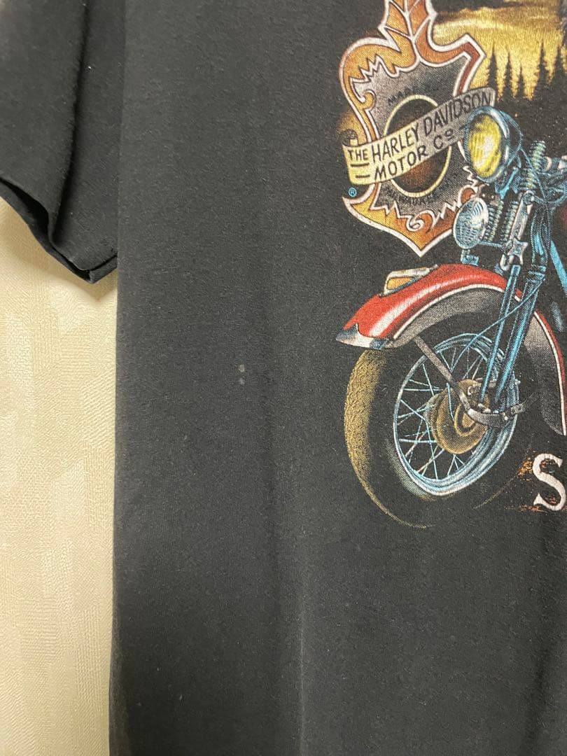 90s USA製 ハーレーダビッドソン3D EMBLEM tシャツ