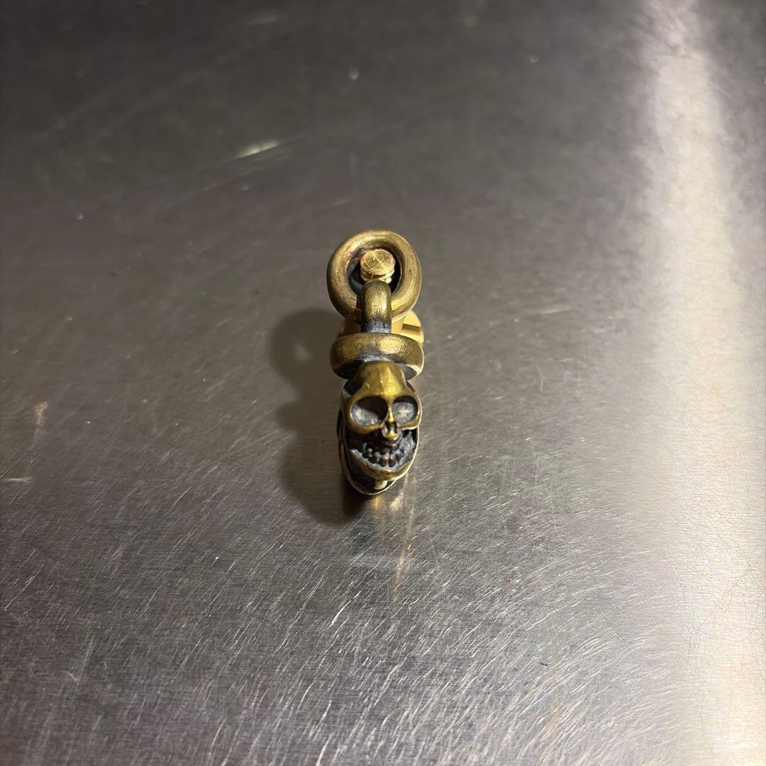 goldkid ツインスカルトップ 真鍮 ブラス