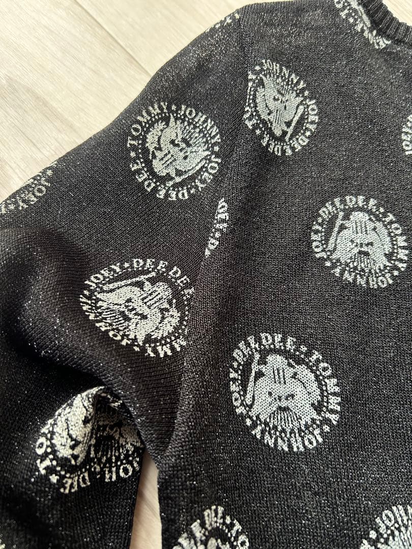 RAMONES × HYSTERIC GLAMOUR カーディガン