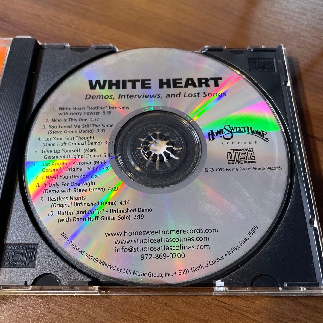 AOR CD WHITE HEART /限定版 CD デモ・インタ・未発表曲