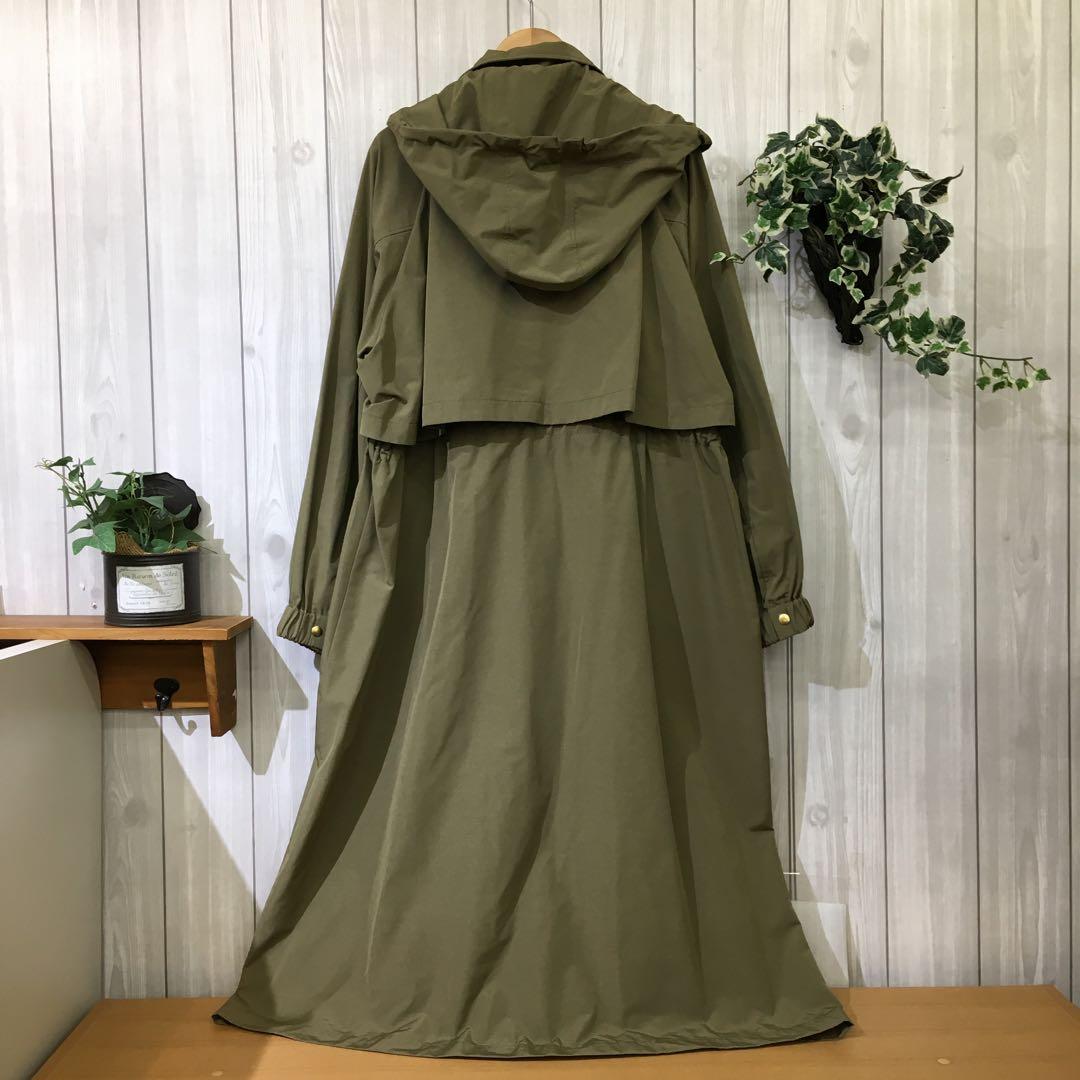 定価29700円 イエナ コート ロングコート ジャケット カーキ 36