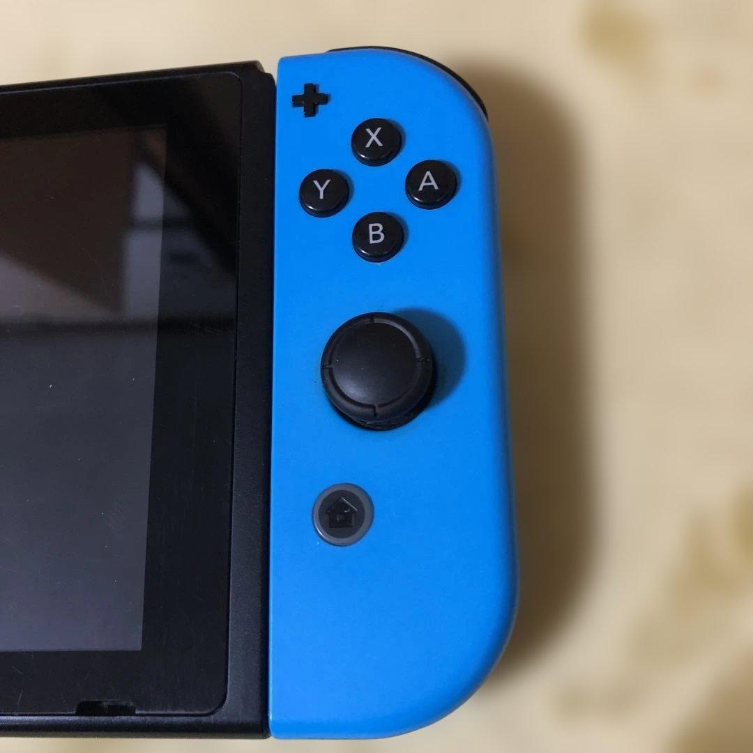 【ジャンク品】Nintendo Switch 本体 青のジョイコン