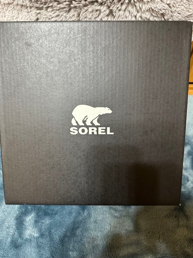 ベス 　SOREL グリーン ファー付きハイカットブーツ