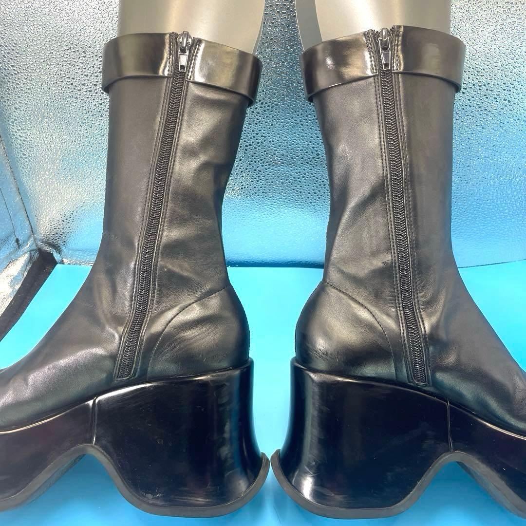 CHARLES&KEITH チャールズ＆キース　プラットフォームブーツ　24.5