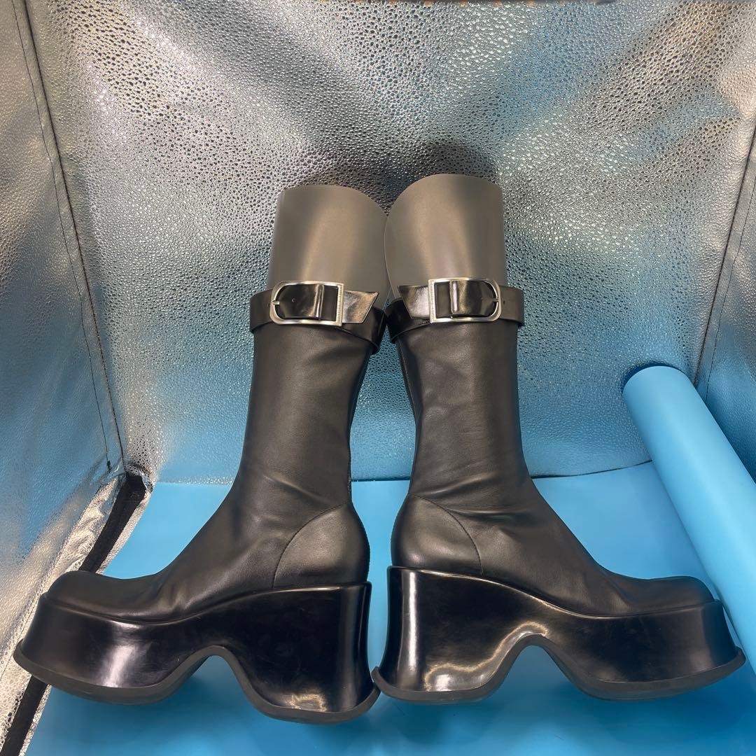 CHARLES&KEITH チャールズ＆キース　プラットフォームブーツ　24.5