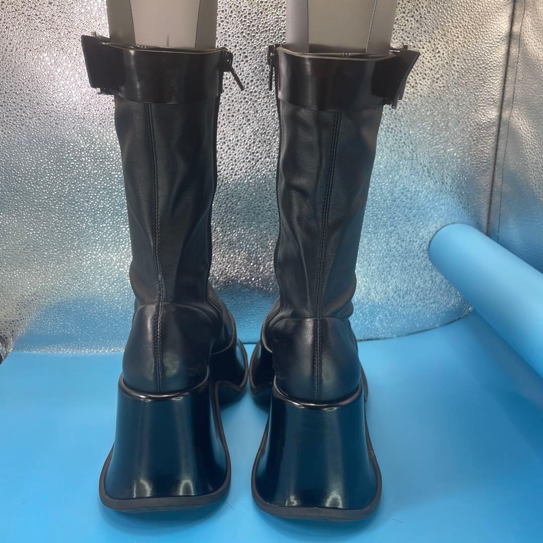 CHARLES&KEITH チャールズ＆キース　プラットフォームブーツ　24.5