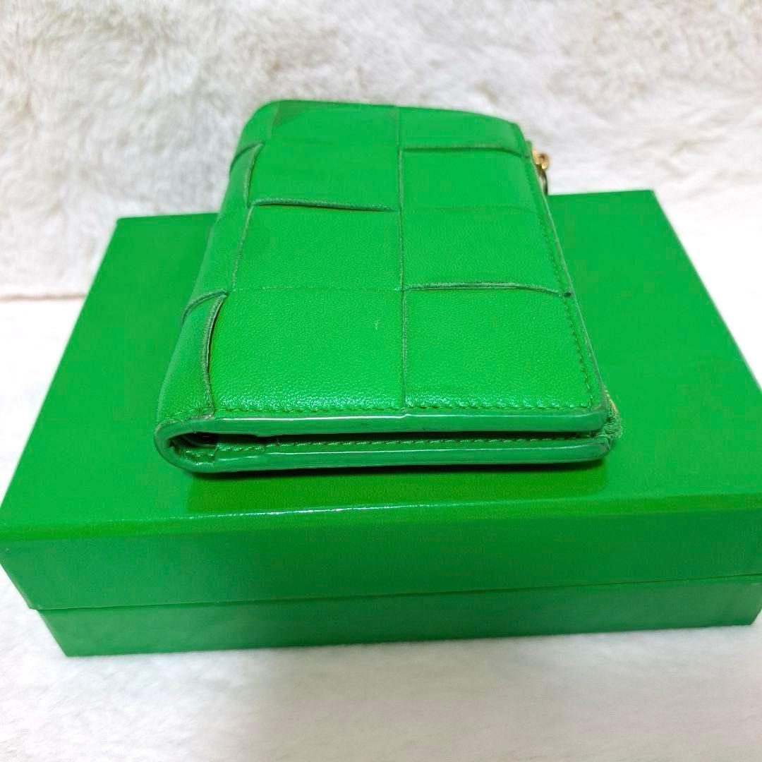 ✨美品　RFID搭載✨ボッテガ　長財布　二つ折り　カセット　パラキート　レザー