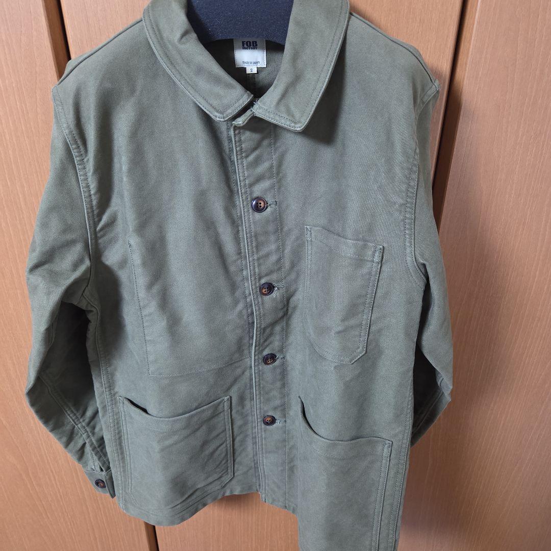 Y*S様 FOB FACTORY モールスキン ジャケット M オリーブ