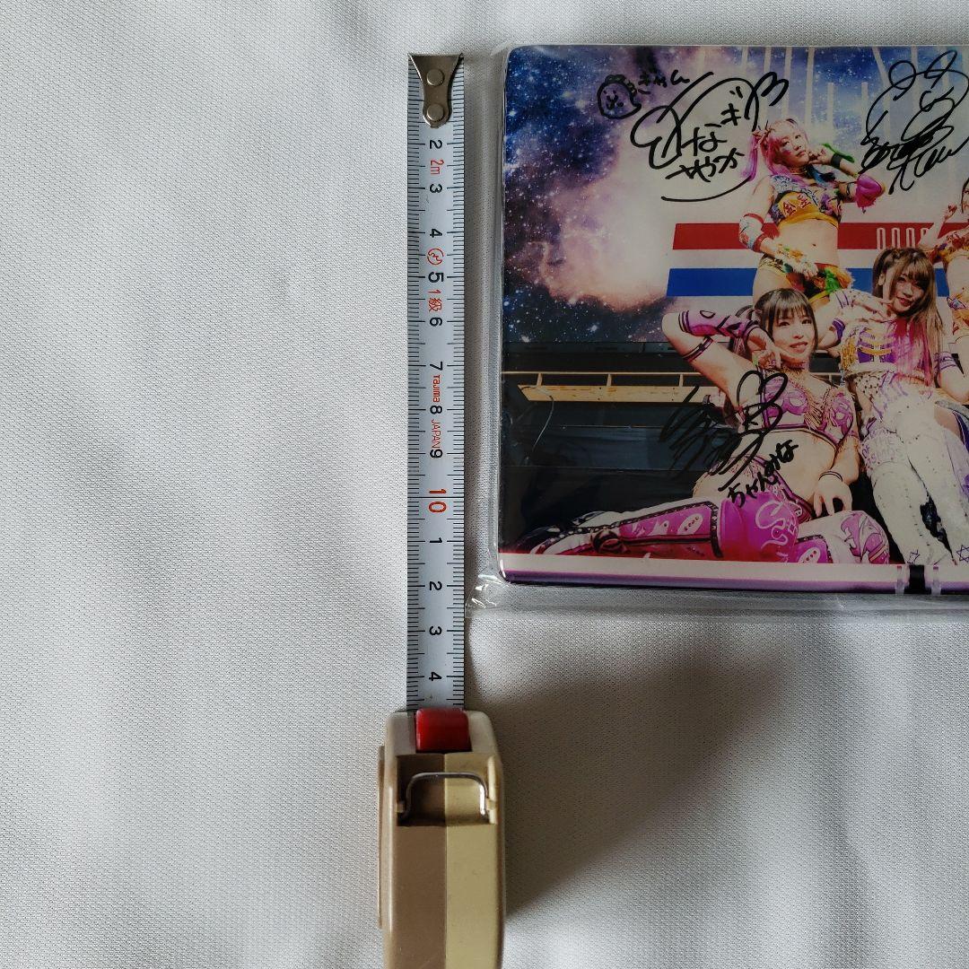 女子プロレス スターダム COSMIC ANGELS サイン入りミニパネル