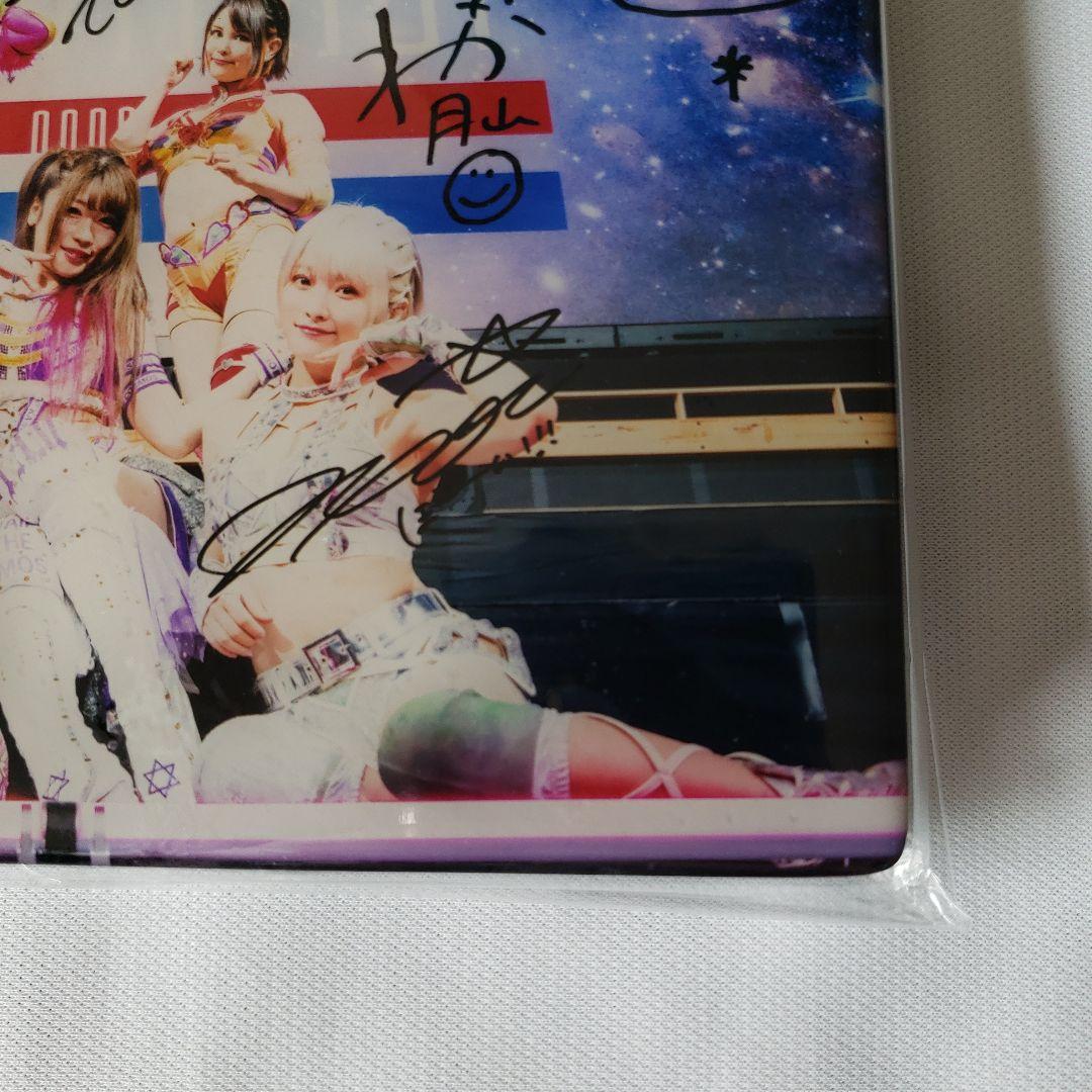 女子プロレス スターダム COSMIC ANGELS サイン入りミニパネル