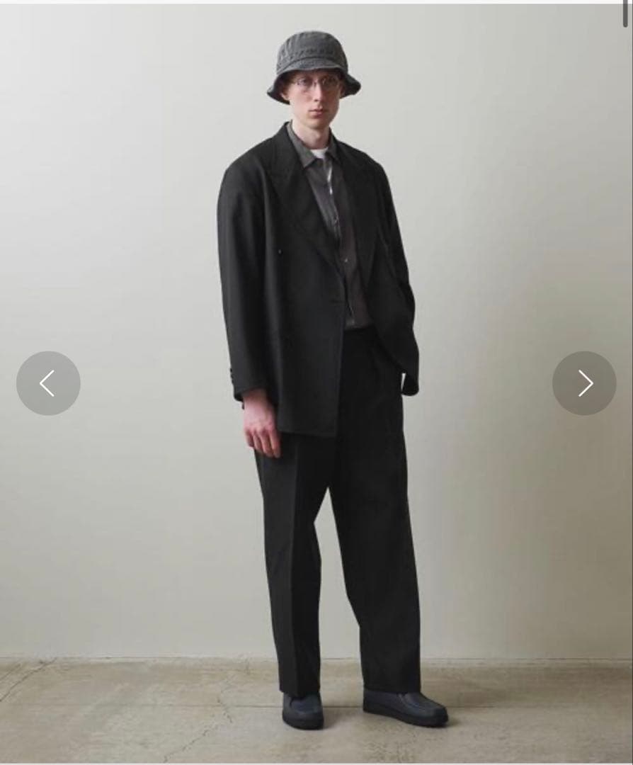 Steven Alan ダブルテーラードジャケット ブラック