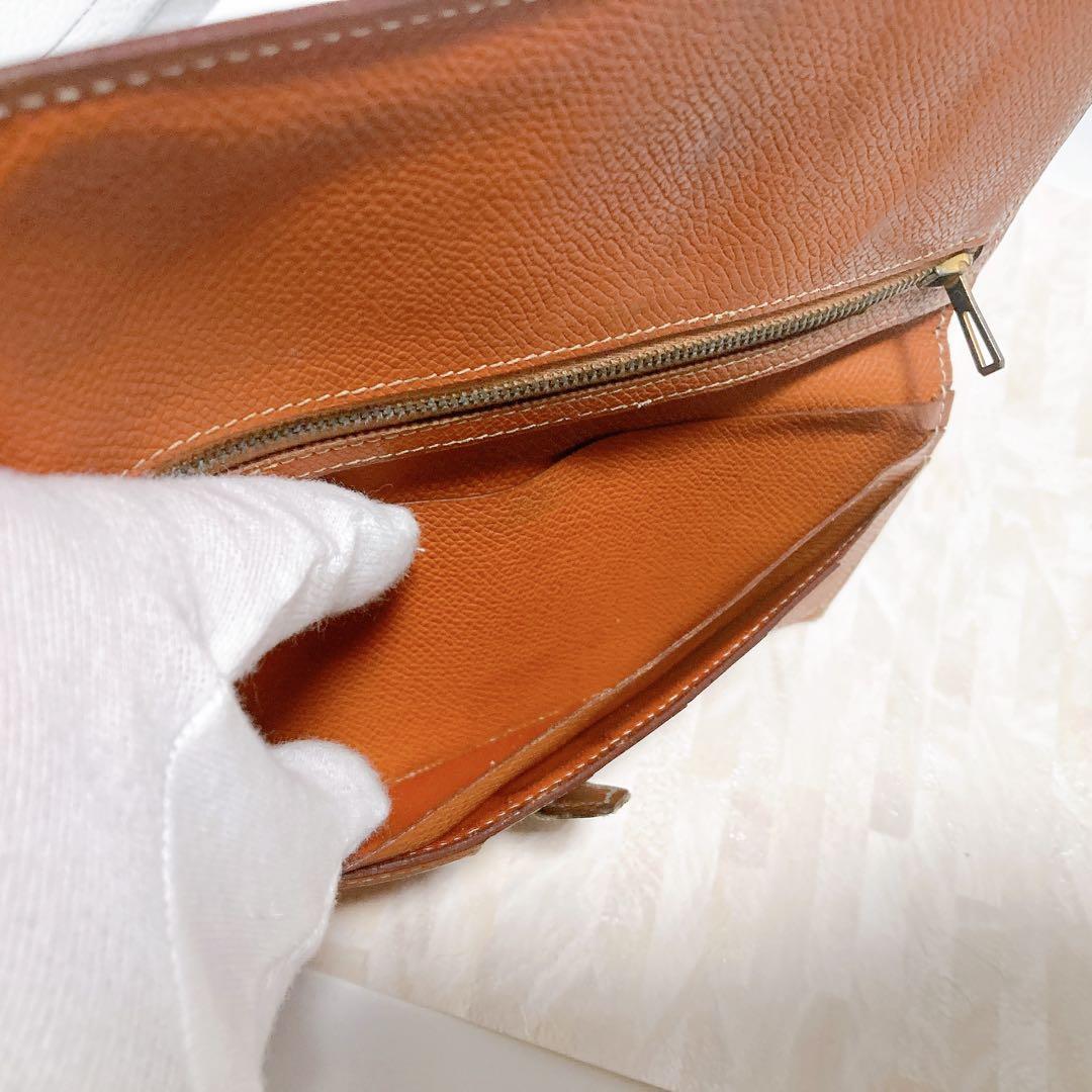 HERMES エルメス　べアンクラシック　折り財布　ブラウン　正規品　送料無料