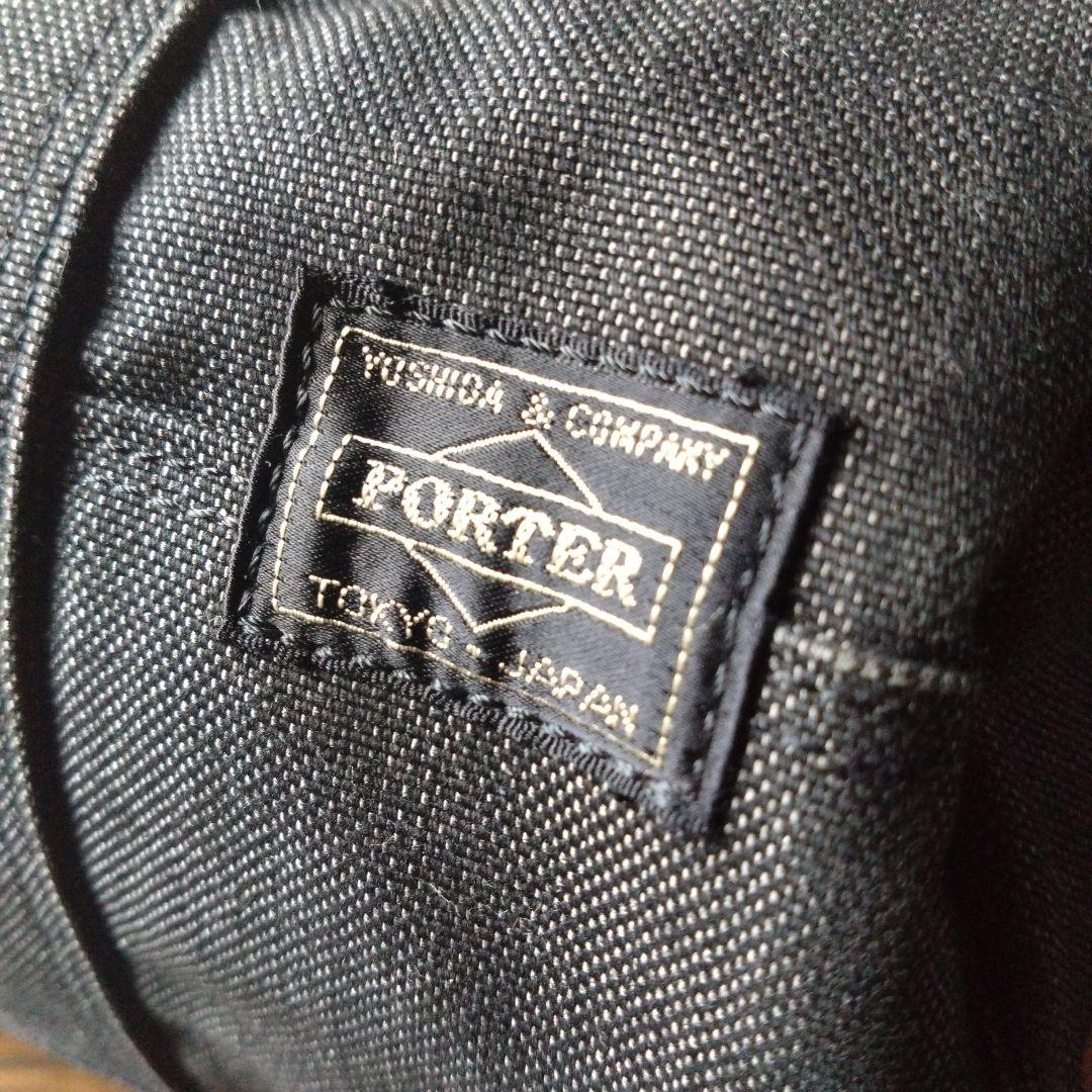 【PORTER】 ポーター スモーキー ミニボストンバッグ チャコール系カラー