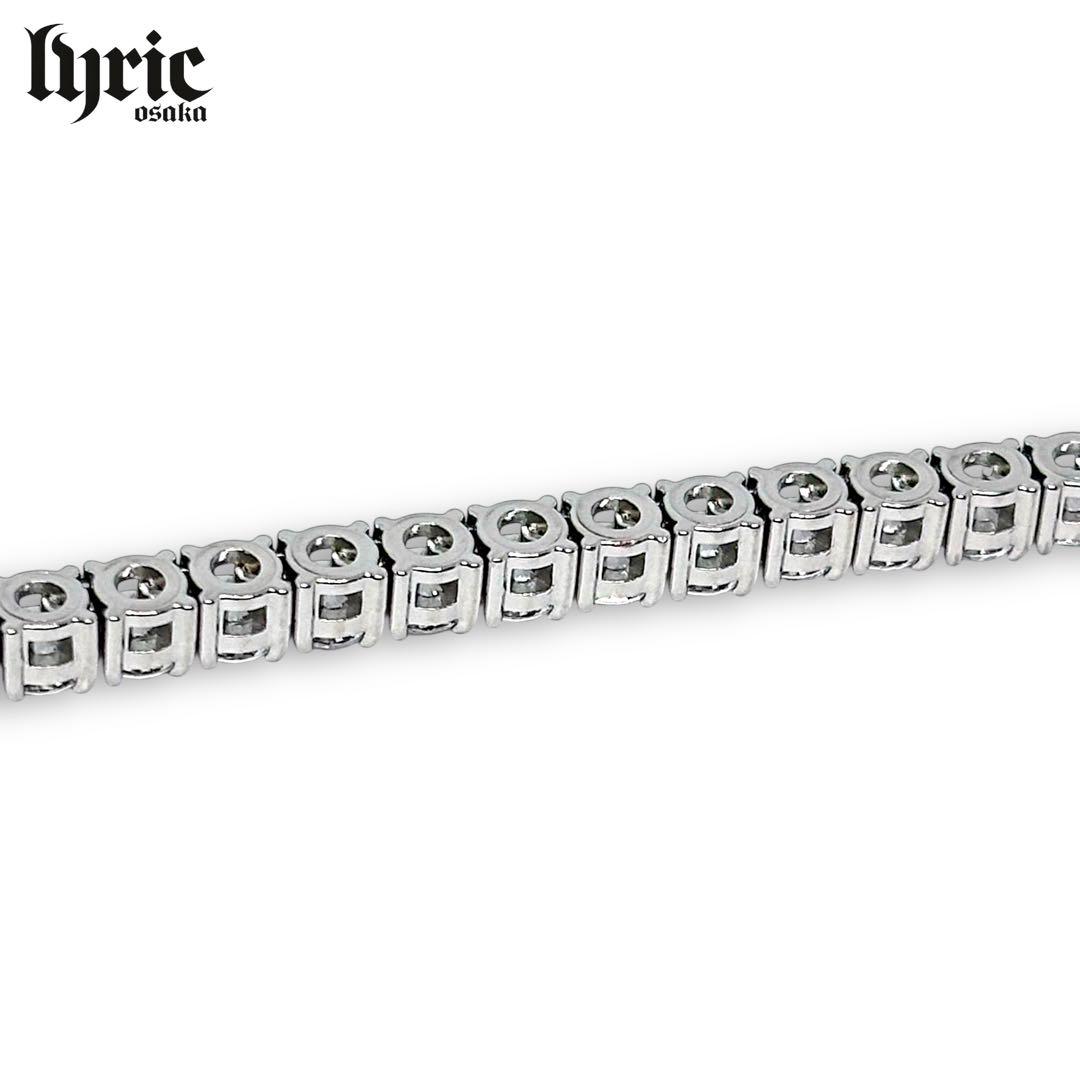 テニスネックレス 4mm 50cm サージカルステンレス 316L ブリンブリン