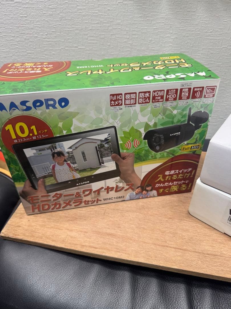wiff無しでOK マスプロ電工防犯カメラ３台 WHC10M2 (リコール対象外
