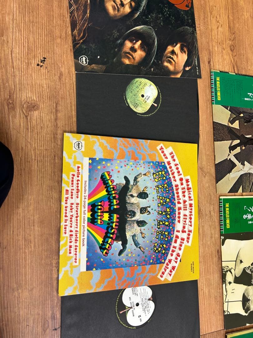 け*ん様 ビートルズ　The Beatles レコード　ホワイトアルバム等まとめ