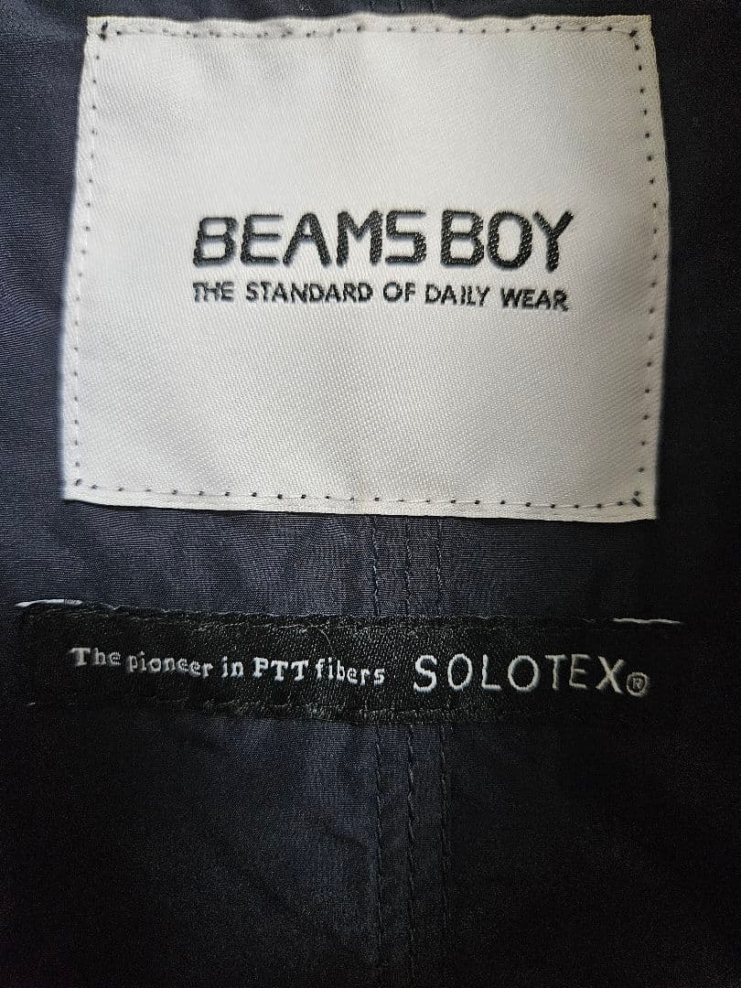 ビームス ボーイ　ＢＥＡＭＳ ＢＯＹ　ソロテックス　ショップコート