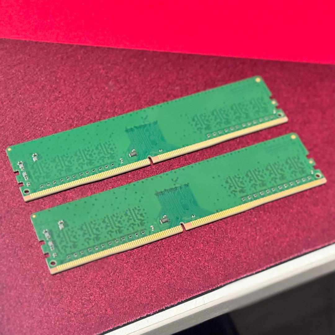Crucial DDR4 8GBメモリー2枚組