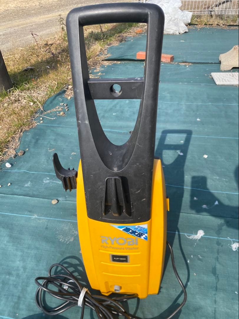 ジャンク品 リョービ RYOBI 高圧洗浄機 AJP-1600 本体　延長ホース